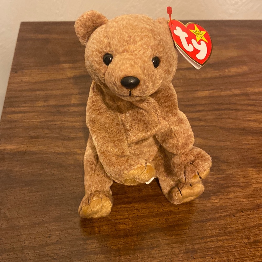 💜 5/$16 💜 NWT 1999 Pecan Beanie Baby